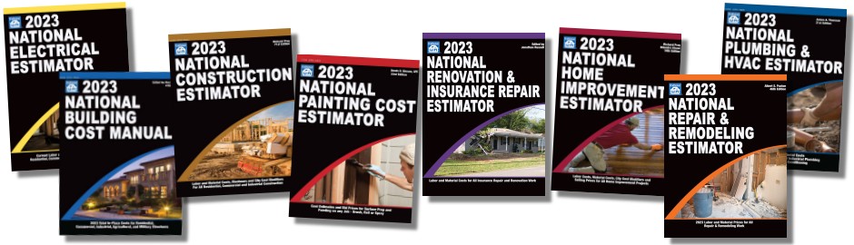 2023 National Estimator Labor & Cost Estimating Guides and Software